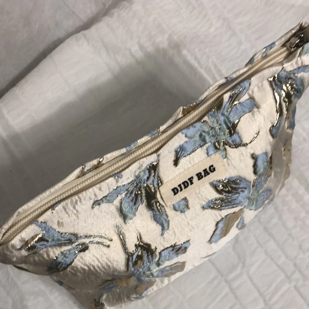 Floral Cosmetics Bag NWOT